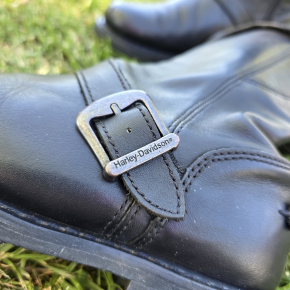 Harley-Davidson Black Combat Boots - Picture 6 of 12
